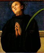 PERUGINO, Pietro Saint Placidus oil painting artist